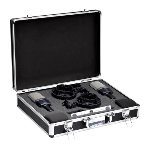 Image of AKG Pro Audio C214 Professional Large-Diaphragm Condenser Microphone, Matched Pair, C214 Pair