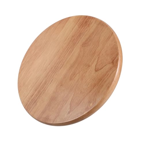Asiento de reemplazo de madera redondo para taburete de bar 2
