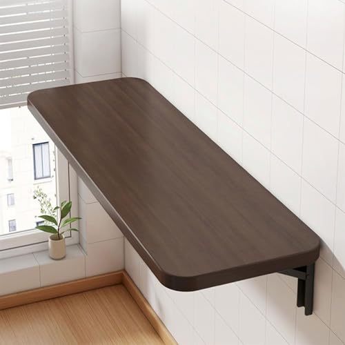 Table pliante murale gain de place en bois robuste pour cuisine et studio - 2