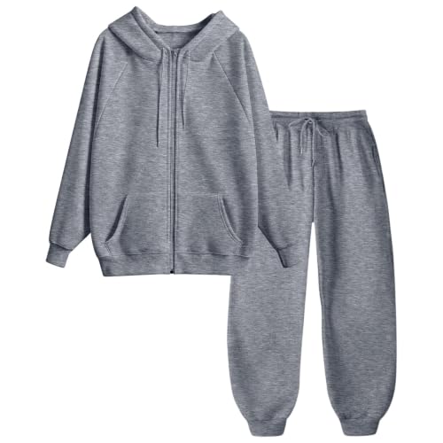 Conjunto de dos piezas para mujer con bolsillos laterales contra el frío