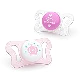 Chicco NaturalFit micro Newborn Pacifier, Pink, 0-2 Months
