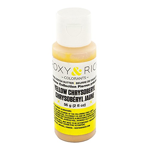 Roxy & Rich Gemstone Collection Cocoa Butter, 56 Grams (Chrysoberyl Yellow)
