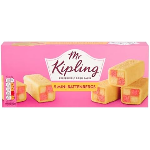Mr Kipling Mini Battenberg Cakes 150g Cover