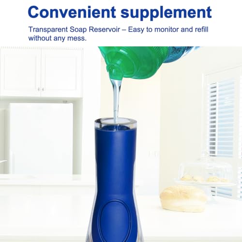 Image of CELOX Dish Brush with Soap Dispenser, Soap Brush for Kitchen Sink
