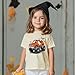 Toddler Boys Girls Halloween Shirt Monster Truck Spooky Pumpkin Tees Tops Funny Halloween Outfit Clothes 2-7 Years