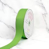 Creative Ideas Solid Grosgrain Ribbon, 1-1/2-Inch by 50-Yard, Apple Green