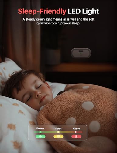 X-Sense Plug-in Carbon Monoxide Detector, with AAA Battery Backup, XC0C-SA, 1-Pack - Image 6