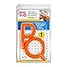 Speech Pathology LLC P and Q Chewy Tube Set, Orange, Set of 2-020541