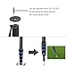 Neewer Extendable Camera Carbon Fiber Monopod with Removable Foldable Tripod Support Base: 5-Section Leg, Max. 66 inches for Canon Nikon Sony DSLR Cameras, Payload up to 11 pounds/5 kilograms