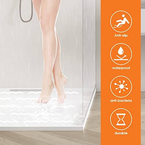 image for YASPOK Non Slip Bathtub Stickers,36pcs Anti Slip Stickers for Shower F