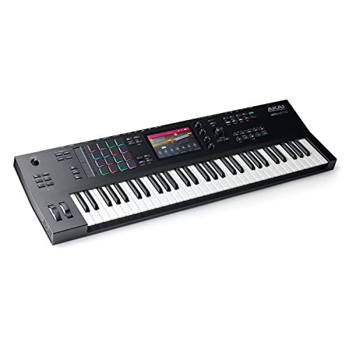 Akai Professional MPC Key 61 – Teclado sintetizador MPC independiente para producción musical con...