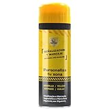 SPSIL Spray Señalización y Marcaje Amarillo 400 ml - Resistencia a la Intemperie - Señalización de viales y carreteras - Secado Rápido