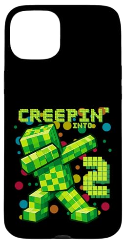 It's My 2nd Birthday �j�̎q �Q�[�}�[ Creepin' Into 2 Gamer Pixel �X�}�z�P�[�X iPhone 15 Plus �p