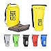 Relaxdays Ocean Pack 10 L, wasserdichter Dry Bag, ultraleichter Trockensack für Kajak, Segeln, Rafting, Skifahren, gelb