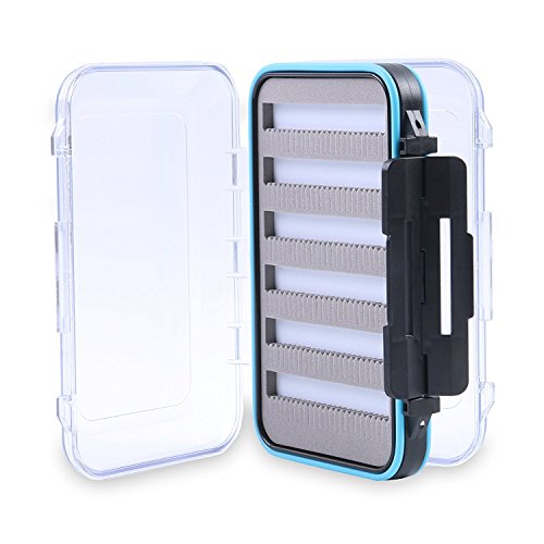 Maxcatch wasserdichte Fliegendosen Doppelseitige Trasparente Deckels Fliegenbox (Size A) Cover