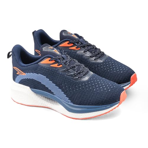 Image of ASIAN Titan-10 Men's Running Sports Shoes with Lightweight, Memory Foam Comfort | Knit Mesh, Arch Support Midsole and High-Grip Outsole for Daily Runs
