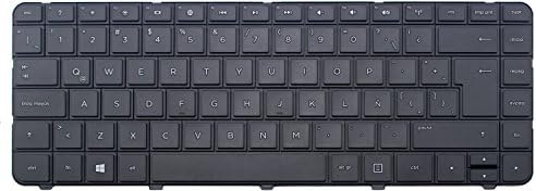 CHNASAWE Laptop Black Keyboard for Compaq Presario CQ43 CQ45-700 HP 1000 Series, Compaq 435 436, Latin Spanish Layout (Not US Layout)