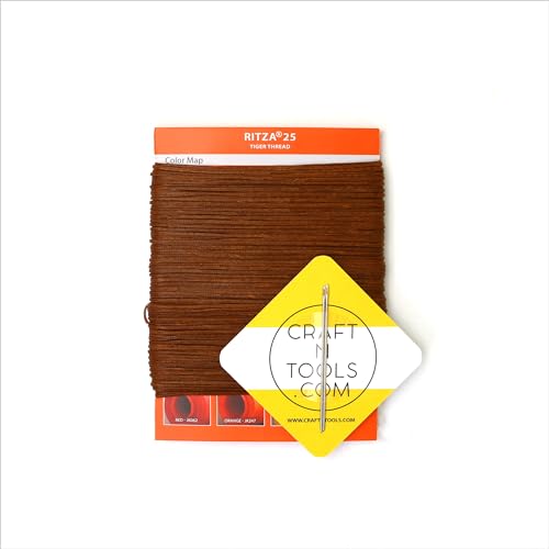 Hilo Ritza 25 Tiger 0.6mm para cuero encerado miniatura 2