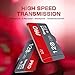 128GB Micro Memory Card Class 10 Memory Cards High Speed Mini TF Card with Adapter for Smartphones/Tablet/Drone/Game Console(2-Pack)
