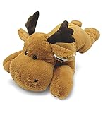 DolliBu Plush Moose Stuffed Animal Pillow Size - Super Soft Animal for Kids, Cozy Nap Buddy, Floor Pillow for Kids and Toddlers, Jumbo Hugging Plush - 30 Inch