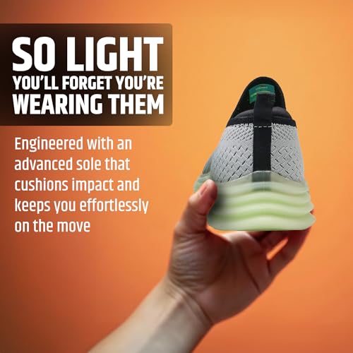 Image of ASIAN Men Wind PRO-09 Casual Wear and Walking Shoes Without Laces for Men & Boys with Upper Mesh Fabric - Lightweight, Comfortable, Breathable, and Perfect for Walking and Daily Use