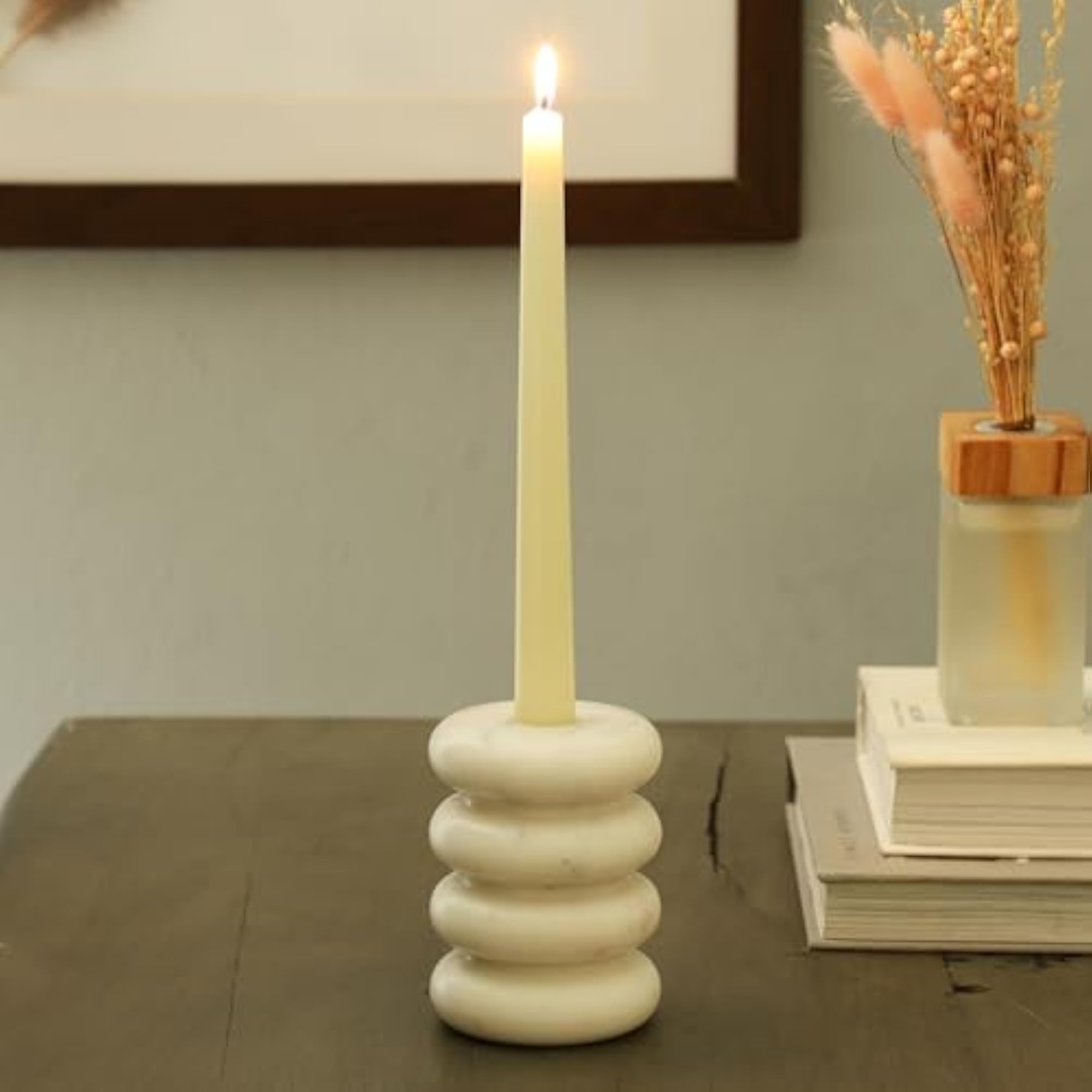 Handcrafted Marble Tealight Candle Holder