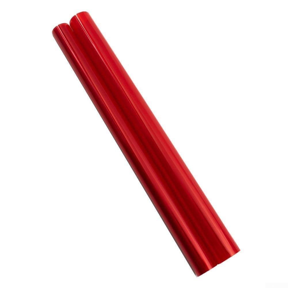 AIKEOU Vinyl Film Tint for Car Truck Headlights and Fog Lights Red, Ideal for Enhancing Vehicle Appearance and Protection