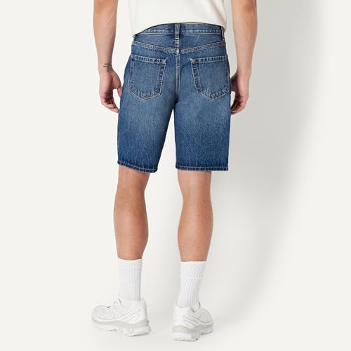 Image of Amazon Essentials Men's Rigid Relaxed-Fit Jean Shorts