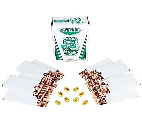 Crayola Colors of the World Skin Tone Colored Pencils Classpack