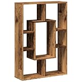 【Ampio spazio di stoccaggio:】 con scomparti di diverse dimensioni, questa libreria offre soluzioni di archiviazione flessibili per oggetti di diverse forme e dimensioni.