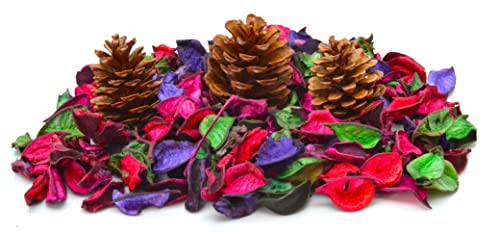 3 Kegel Kiefer und Potpourri Blumen Weihrauch Weihnachtsfarben Geburt Festliche Düfte Weihnachten Tisch Dekoration Ornamente Weihnachten Weihnachten