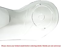 Vista 112 de 1Storm - Casco modular de cara completa para motocicleta, protector solar de doble visera: modelo Modular901, visera ahumada