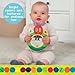 Eric Carle Very Hungry Caterpillar On-the-Go Mirror Rattle Toy – Sensory Toy with Safe Mirror, Crinkle, and Tactile Ribbons, Perfect for Stroller or Diaper Bag, Ages 0+