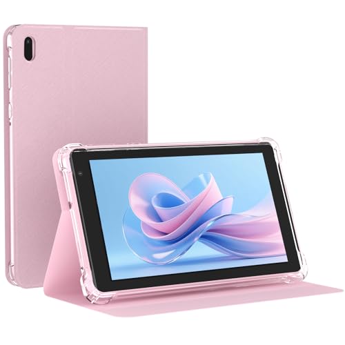 Image of NOVOJOY 7 Inch Tablet with Case, Android 15 Tablet PC, 32GB Storage 8GB RAM, Tablet PC with Quad-Core Processor, Dual Camera, WiFi, BT, Computer Tablet (with Case for