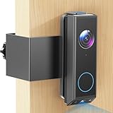 Anti-Theft Video Doorbell Mount for Eufy E340, Doorbell Camera Mount, No Drill Adjustable Mounting Bracket Holder Accessories for Apartment Rentals, Enhanced Protection Doorbell Mount Bracket