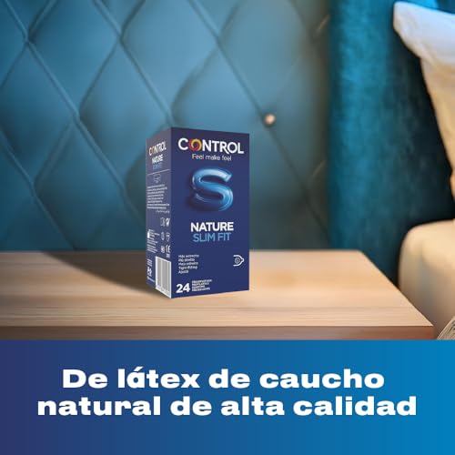 Miniatura 4 de Control Preservativos Slim Fit - Caja De 24 Condones Más Ajustados, Lubricados, Sexo Seguro, Preservativos Con Óptimo Ajuste Pack Ahorro