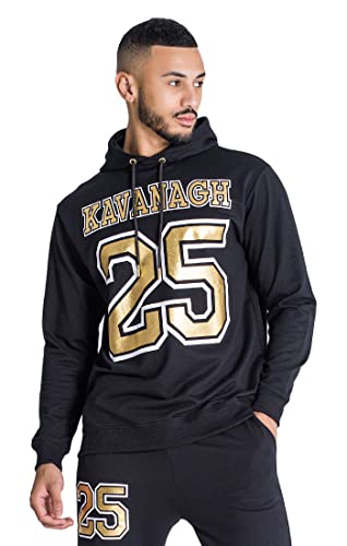 Gianni Kavanagh Black Hoodie Homme sweat oversized noir mode urbaine