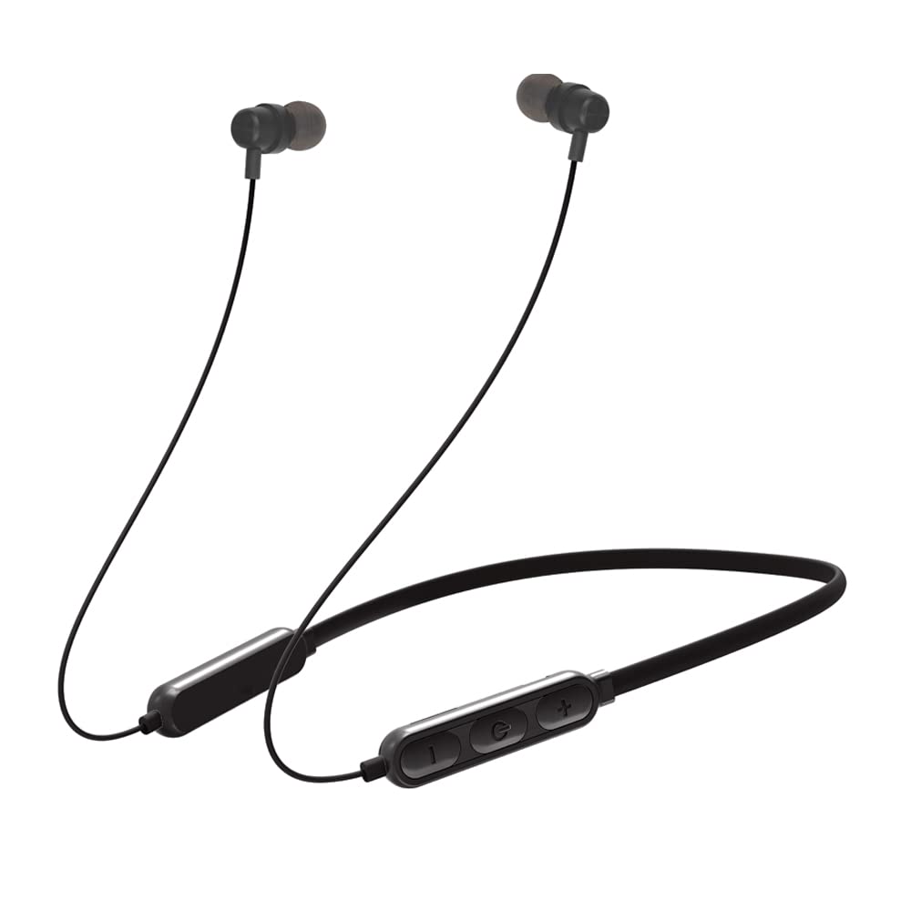 Trands TR-BT054 Neckband Wireless Earphone, Black