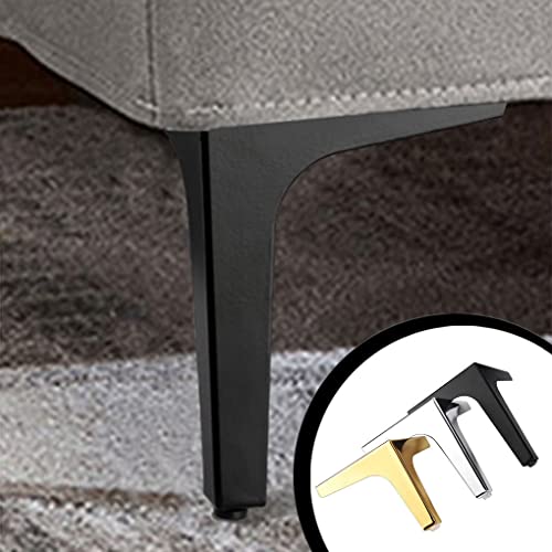 SUDNJIALQ 4 peças Pés de móveis Componentes de pés de sofá Acessórios de apoio Componente modificado