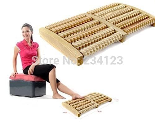 Cyrox Acupressure Point Device Relaxation Health Care Product Legs Pain Relief Foot Massager Wooden Massager Roller (1pcs) Cyrox Acupressure Point Device Relaxation Health Care Product Legs Pain Relief Foot Massager Wooden Massager Roller (1pcs)