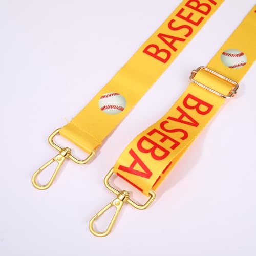Image of NVENF Game Day Purse Strap Replacement Baseball Basketball Soccer Golf Crossbody Shoulder Bag Straps for Stadium Clear Purse (Style A)