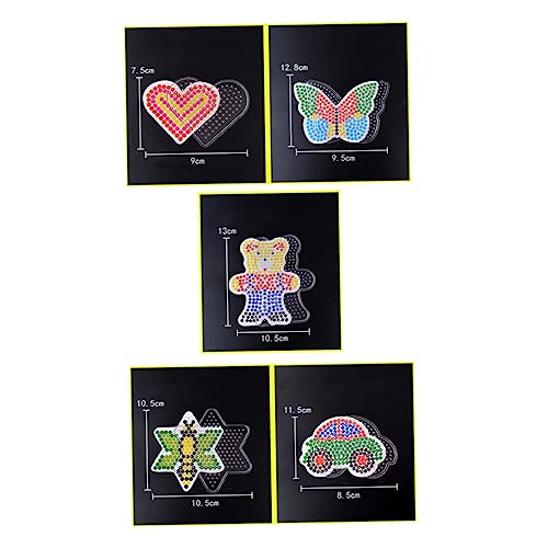 Toyvian 5 Peças DIY Névoa Amor Estrela Hexagonal