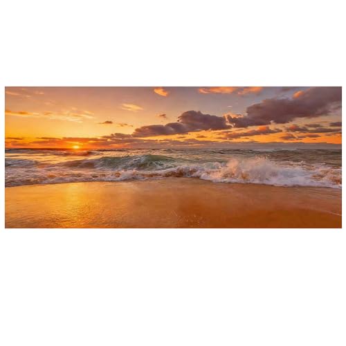 Diamond painting paysage coucher de soleil pour un moment de detente