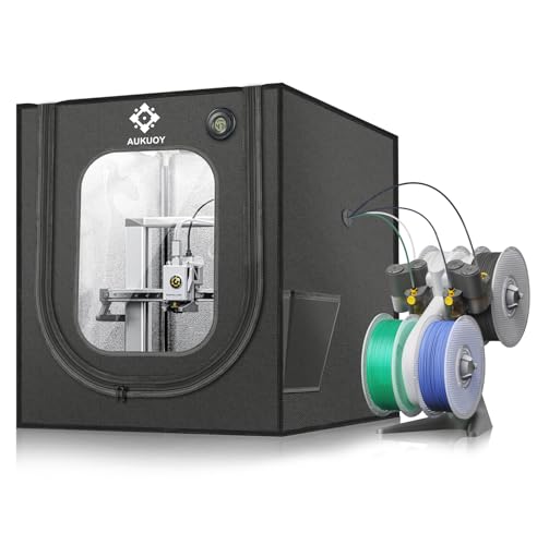 3D Printer Enclosure for Bambu Lab A1/A1 Mini with LED Lighting, 680X600X560MM Constant Temperature 3D Printer Enclosure, Fireproof Waterproof Dustproof Noise Reduction