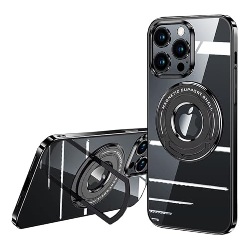 Coque aimantée antichoc iPhone 15 Plus avec anneau de support
