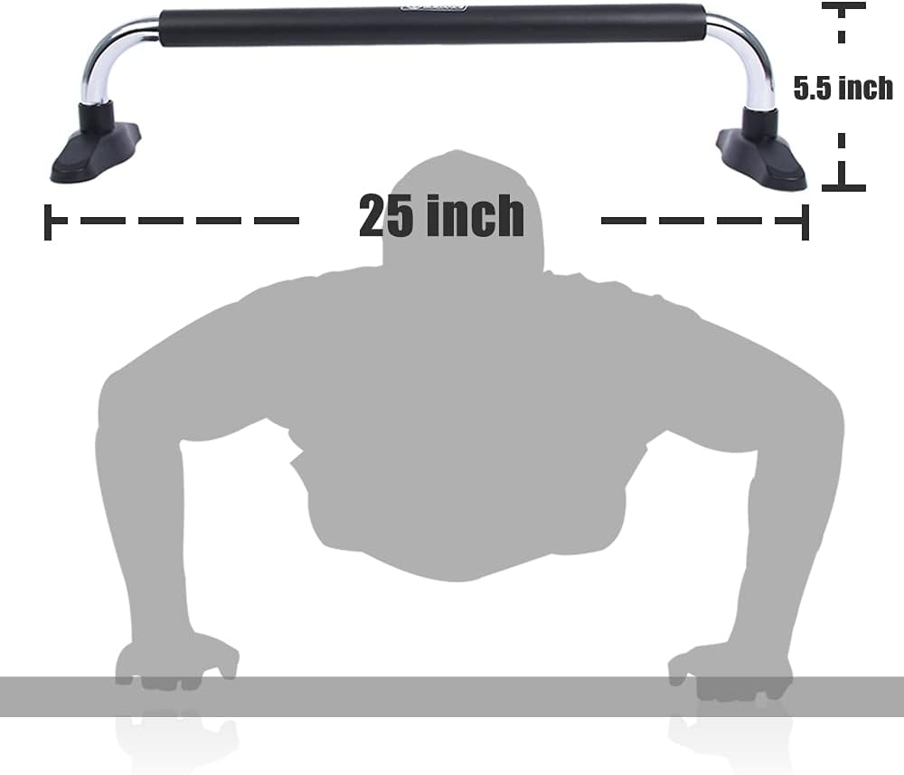 POWER GUIDANCE Push Up Bars Strength Training, Ergonomic Handle, Cushioned Foam Grip and Non-Slip Sturdy Structure, Portable Home Fitness Training Floor Workouts for Men Women : Sports & Outdoors