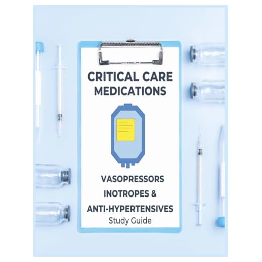 Study Guide on Critical Care Medications