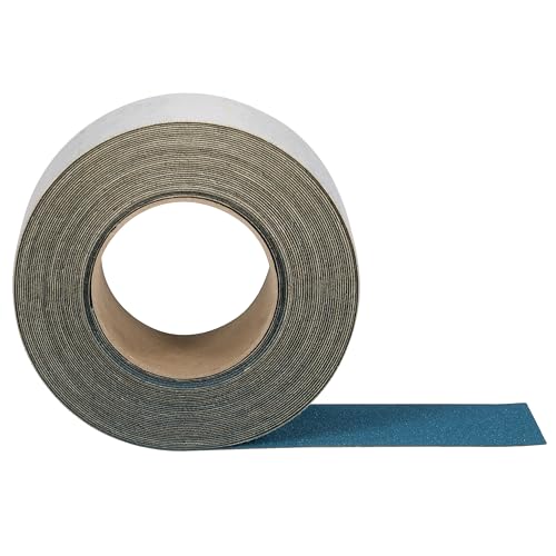 Image of 3M Hookit Blue Sheet Roll 37450, 36E, 2-3 /4 in x 8.7 yd, Excellent Performance and Cut, Sanding Sheets for Paint, Primer, Metal, Collision Repair
