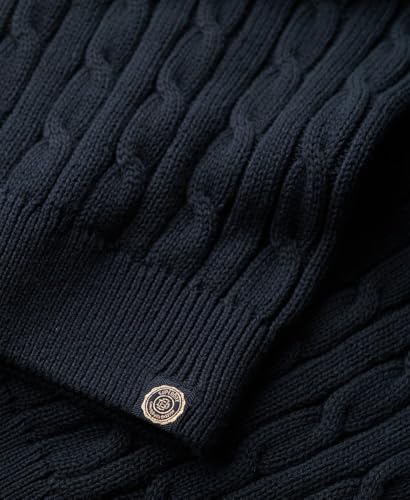 Pull oversize torsadé à col V femme Superdry - vue 6