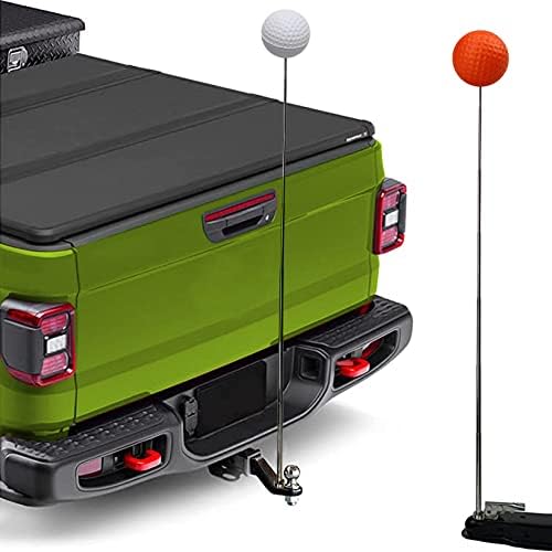 Tall Trailer Magnetic Alignment Kit, Hitch Magnetic Alignment System, Upgraded Trailer Hitch Accessories for Boat, Camper, Horse Trailer, RV Hitching and Towing- Adjustable Extend Guide Poles(2pcs)
